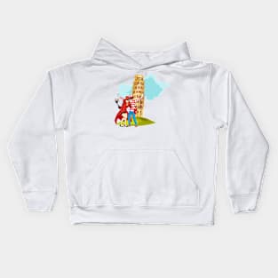 Travel Buddies With Carmen Sandiego and Waldo Kids Hoodie